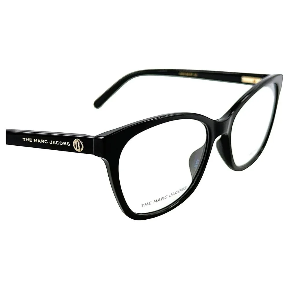 Marc Jacobs Marc 539  Womens Plastic Eyeglass Frame 807 Black 53-16 Spring Hinge